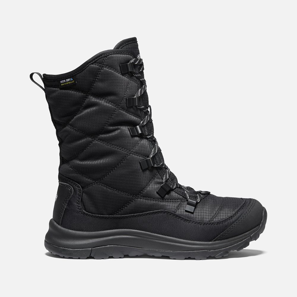 Bottes Hiver Keen Femme Noir | Terradora Ii Lace Up Waterproof | PJKCX-7108